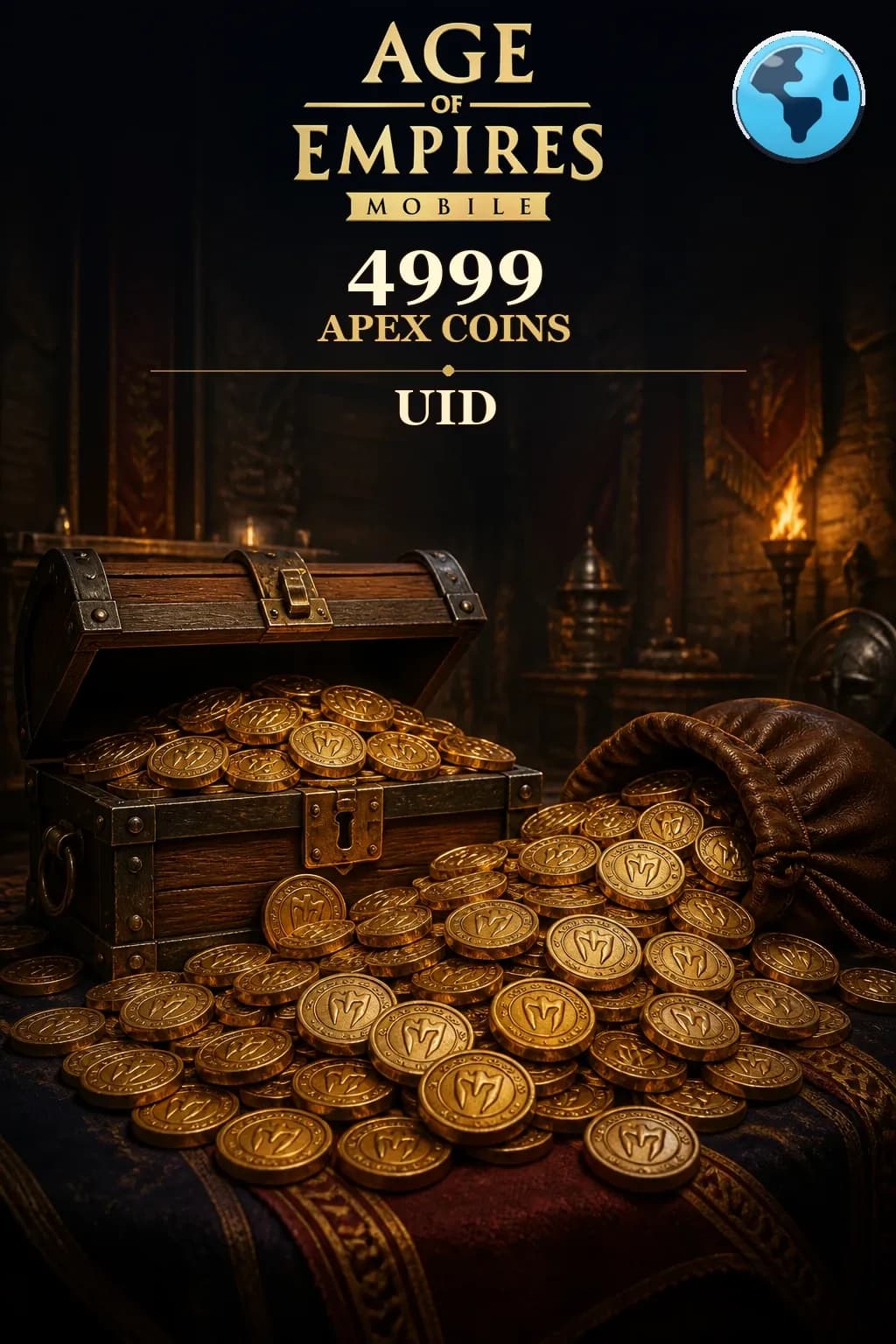 4999 Апекс коины — Age of Empires Mobile