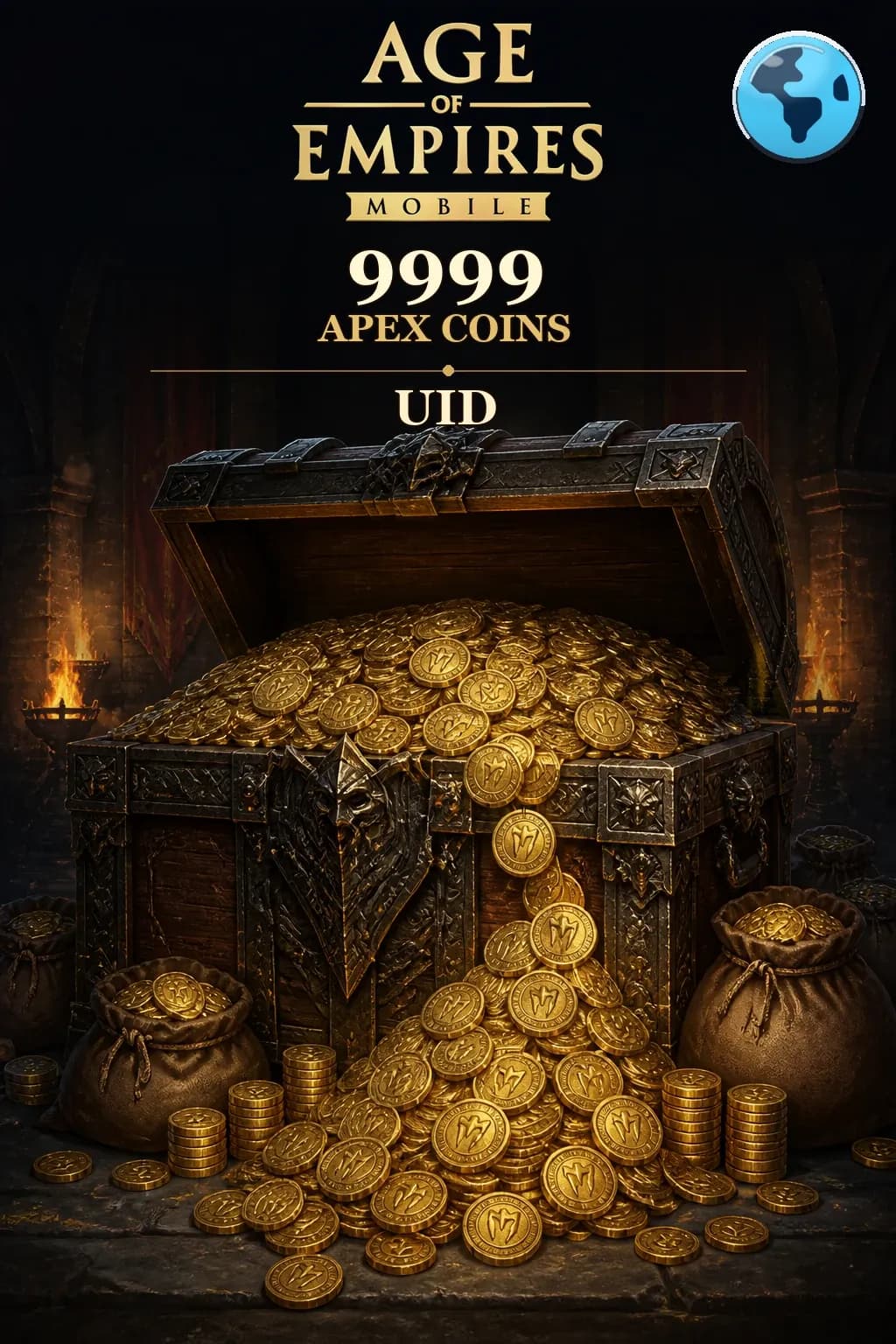 9999 Апекс коины — Age of Empires Mobile