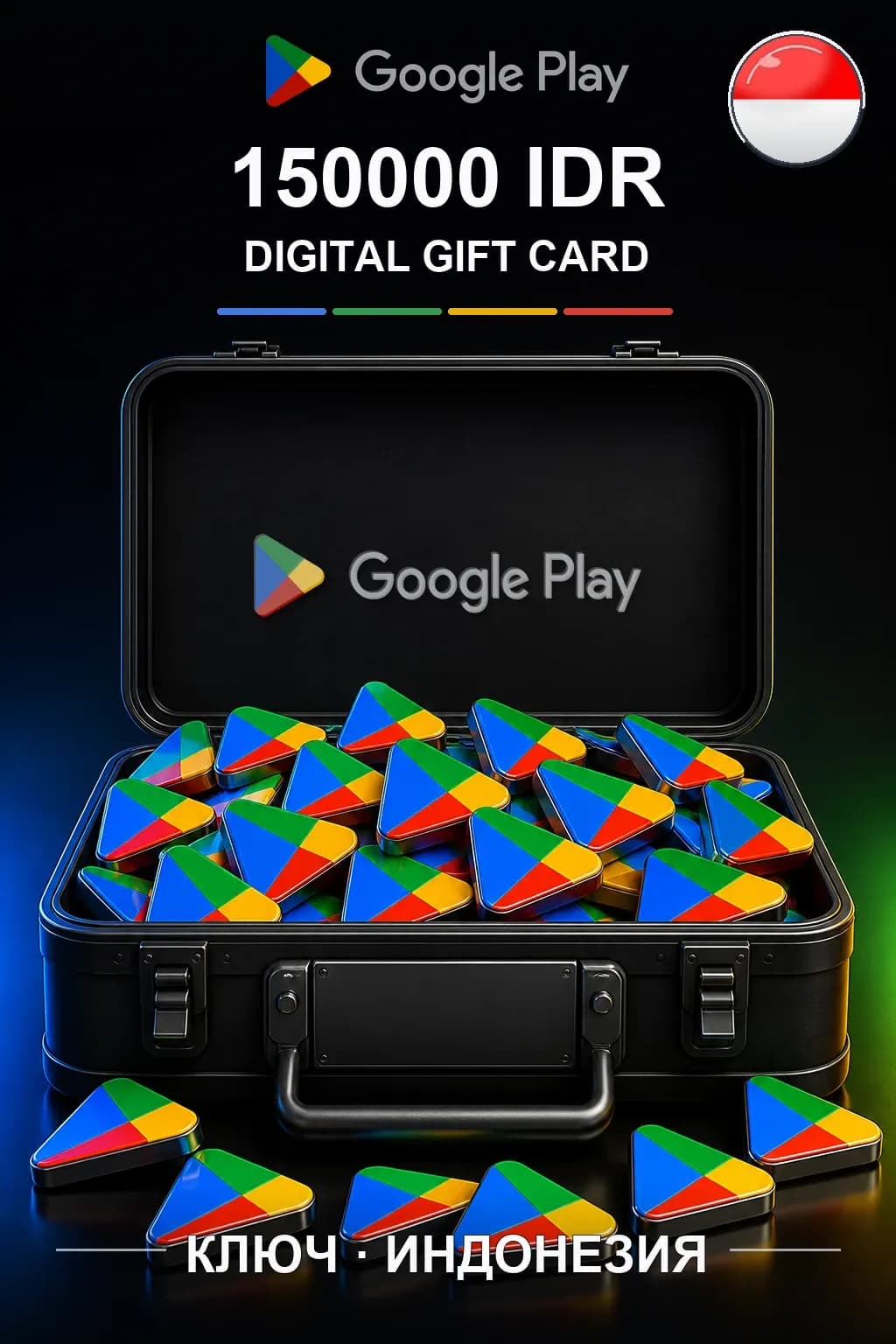 ID 150000 IDR - Google Play подарочная карта
