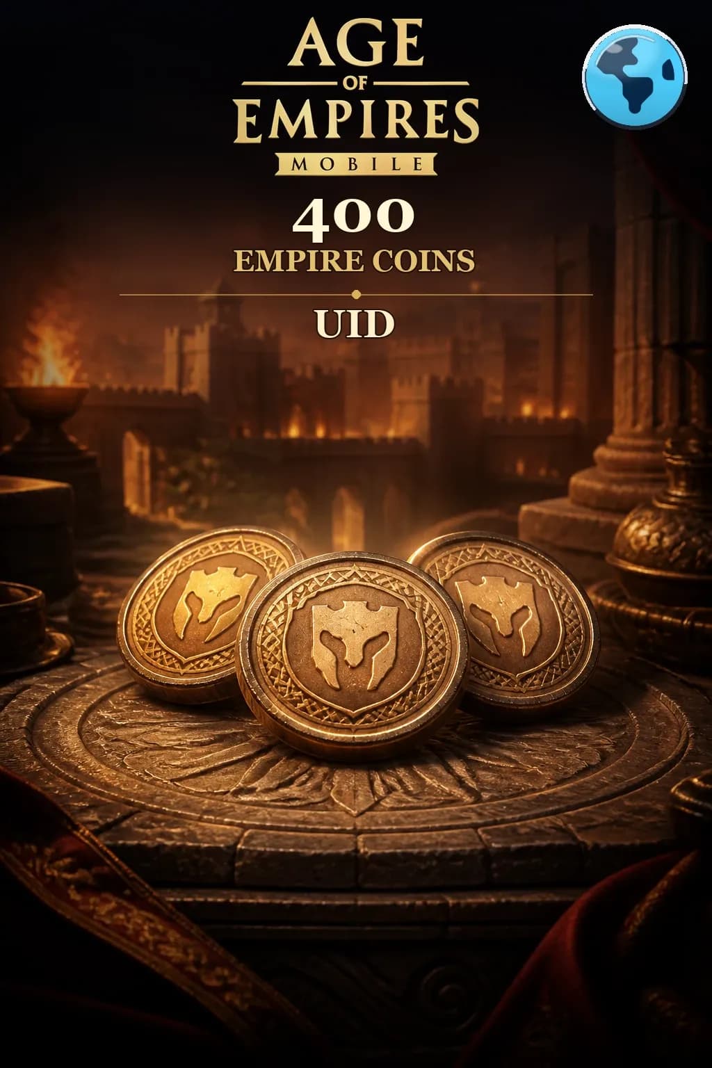 400 Монет — Age of Empires Mobile
