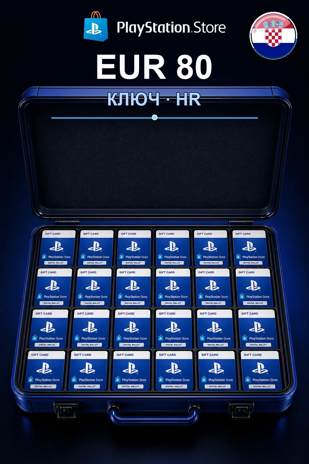 EUR 80 | Код активации — HR