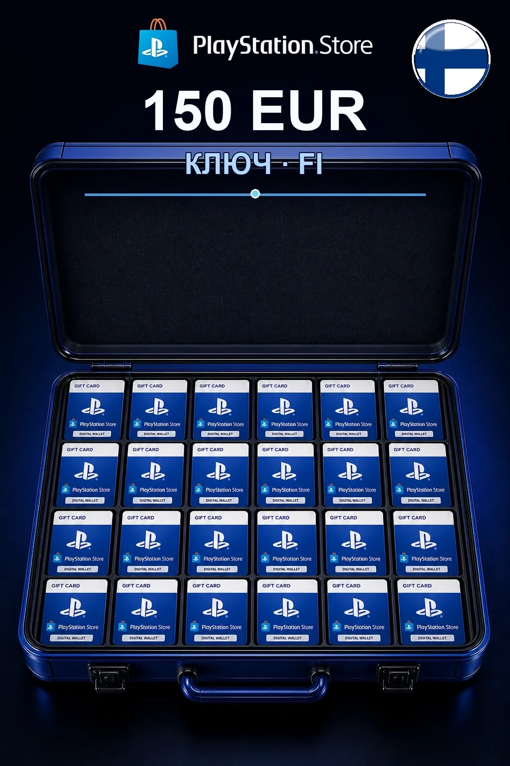 150 EUR | Код активации — FI
