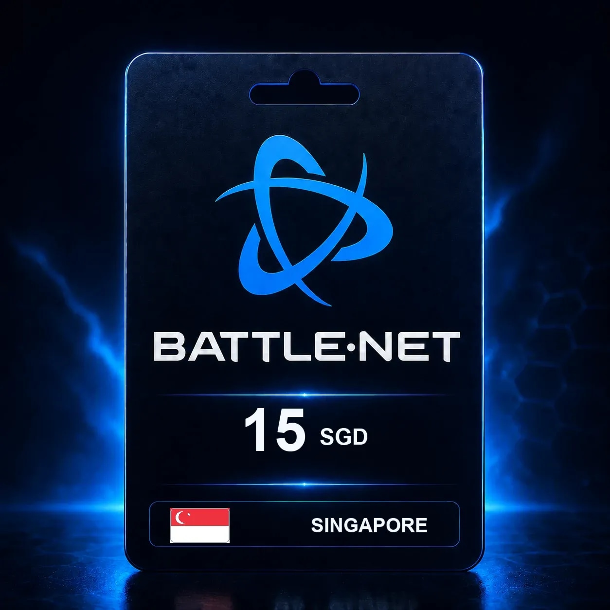 Battle.net 15 SGD — код пополнения (Сингапур)