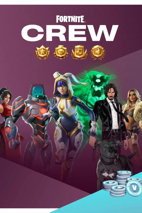 ⭐ Fortnite Crew на 1 месяц ⭐ Турция 🇹🇷 | Через Epic Games