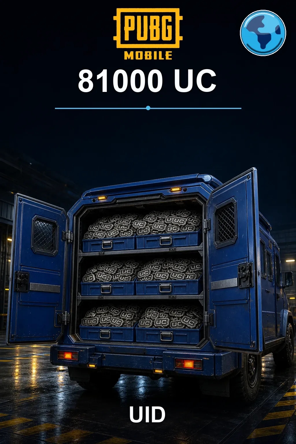 81000 UC — PUBG